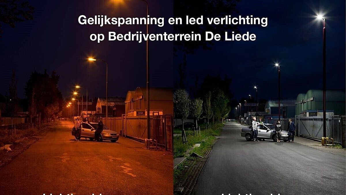 DC Lighting before after